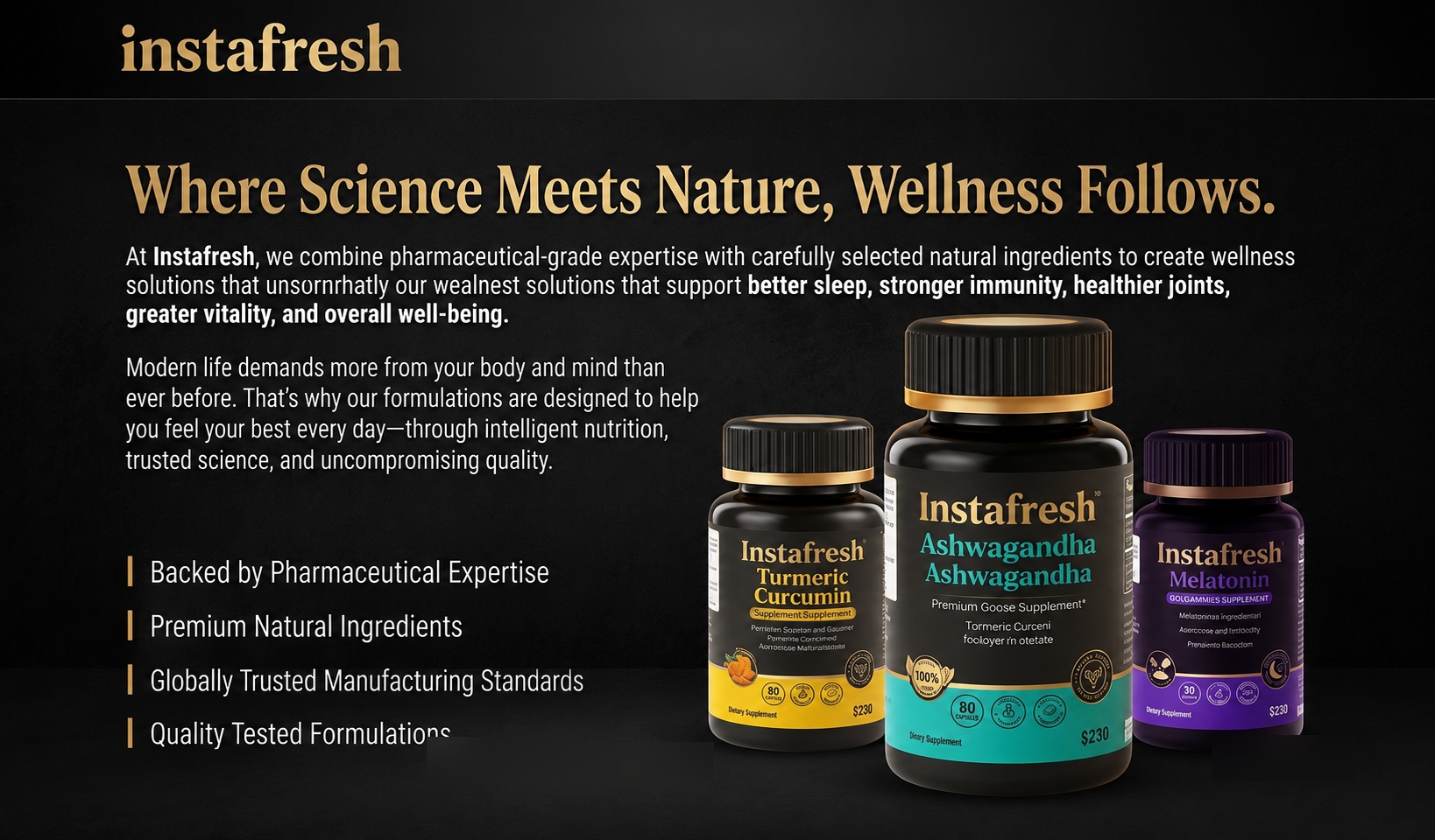 Instafresh — Where Science Meets Nature, Wellness Follows