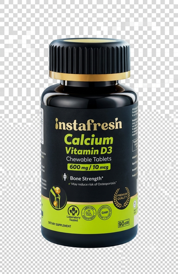 Calcium + Vitamin D3 Chewable Tablets